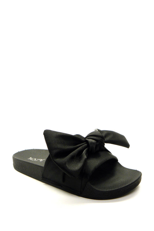🌊 Satin Pool Slides – Soft Satin Comfort with a Luxe Twist 💖